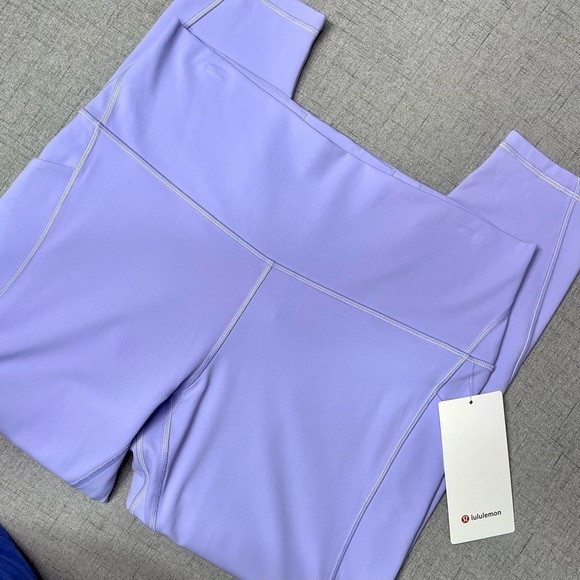 Lululemon Align High Rise Pant with Pockets Purple Lilac Smoke 14 Nwt - Picture 9 of 12
